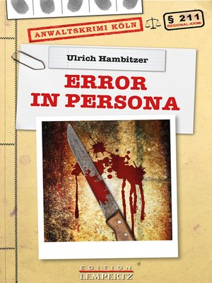 cover image of Error in Persona